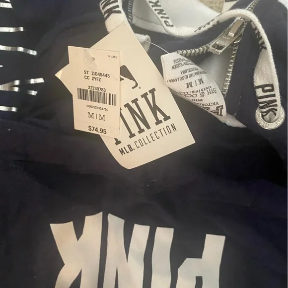 NWT PINK YANKEES MED Hoodie!! / like new SMALL Tank - Picture 5 of 14